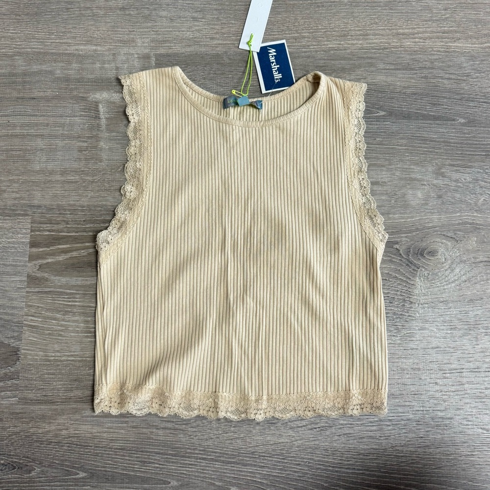 Tan tank top juniors